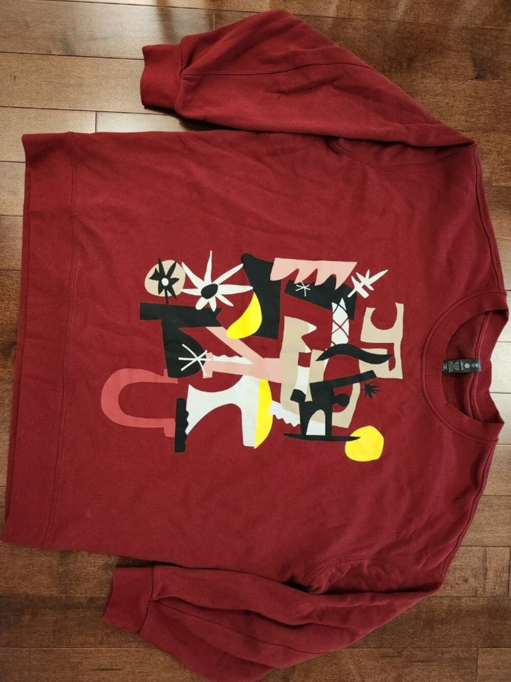 Lululemon women's justin broadbent team Canada Olympics sweatshirt size 14